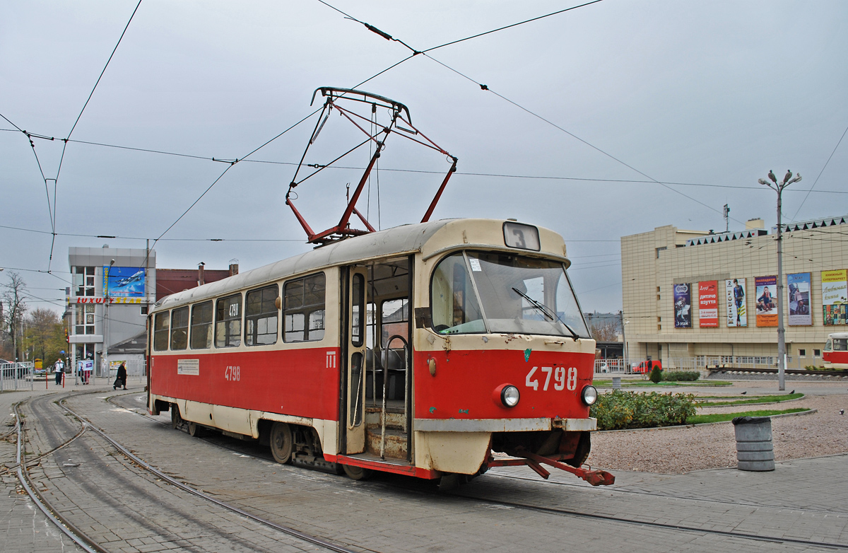 Данецк, Tatra T3SU (двухдверная) № 4798