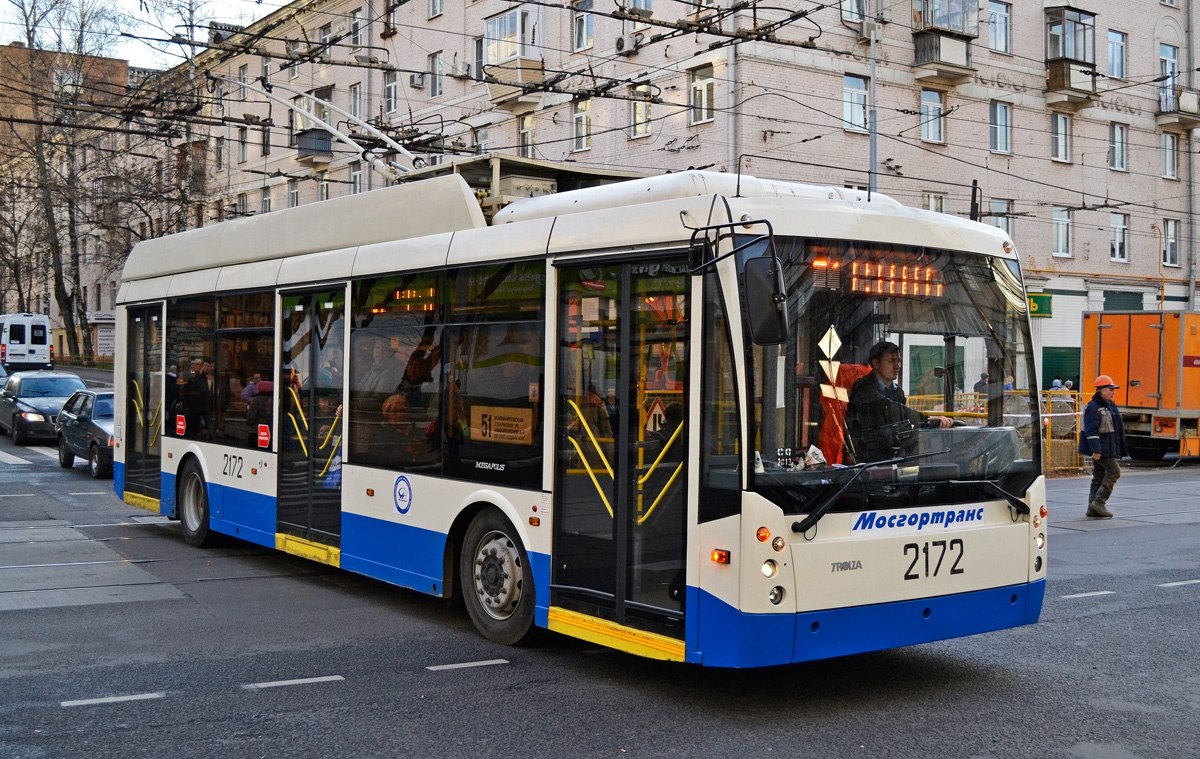 Москва, Тролза-5265.00 «Мегаполис» № 2172
