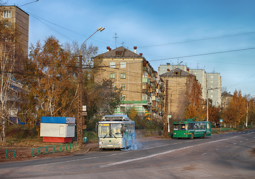 Братск, СТ-6217М № 119; Братск, ЗиУ-682Г [Г00] № 97