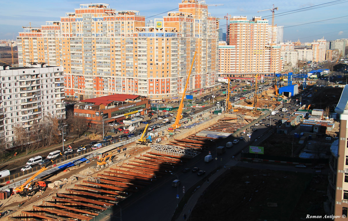 莫斯科 — Metro — [8] Kalininsko-Solntsevskaya Line