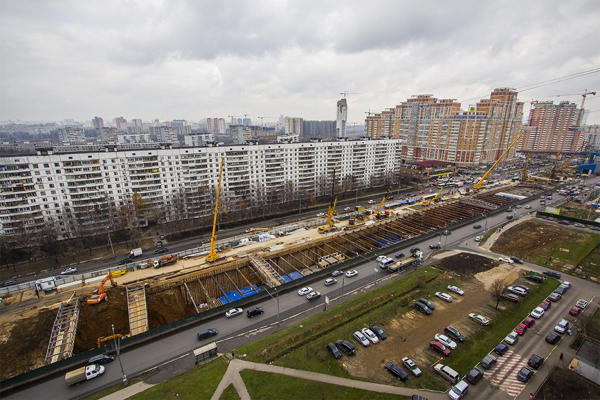 莫斯科 — Metro — [8] Kalininsko-Solntsevskaya Line