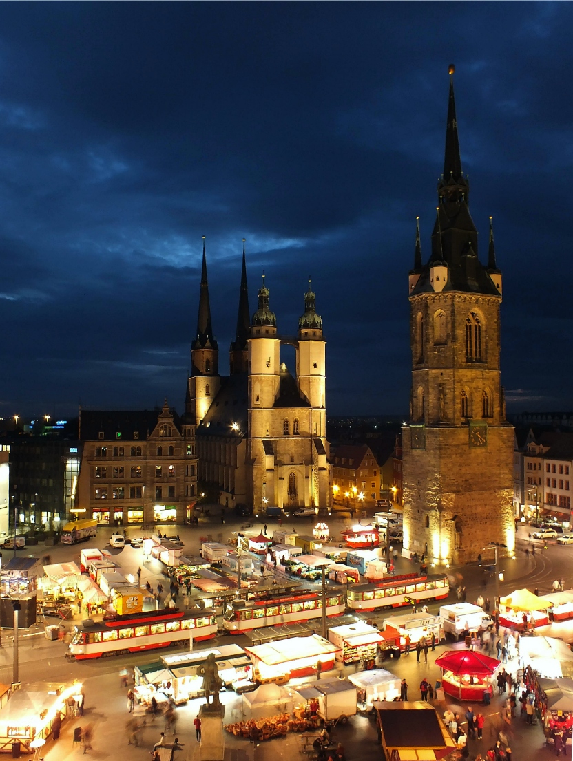 Галле, Tatra T4DC № 1156; Галле, Tatra T4DC № 1191; Галле, Tatra B4DC № 197