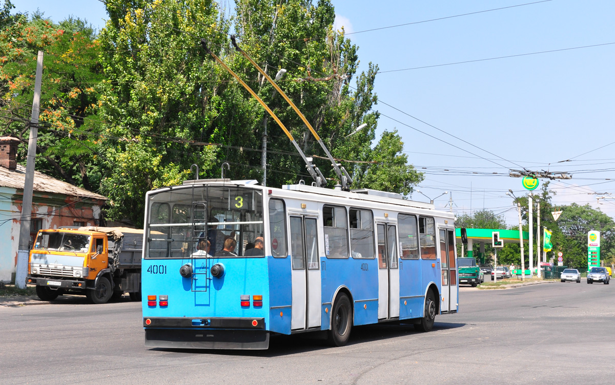 Одесса, Škoda 14Tr17/6M № 4001
