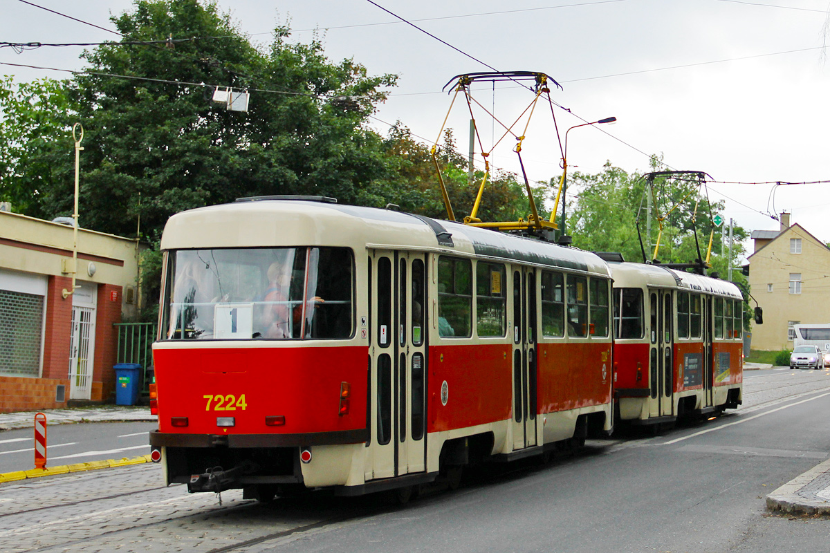 Прага, Tatra T3SUCS № 7224