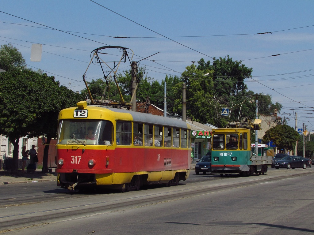 Харьков, Tatra T3SU № 317