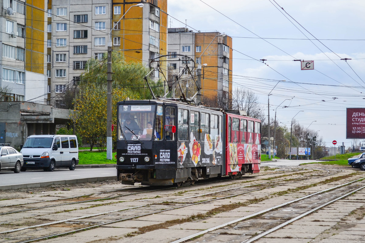 Львов, Tatra KT4SU № 1127