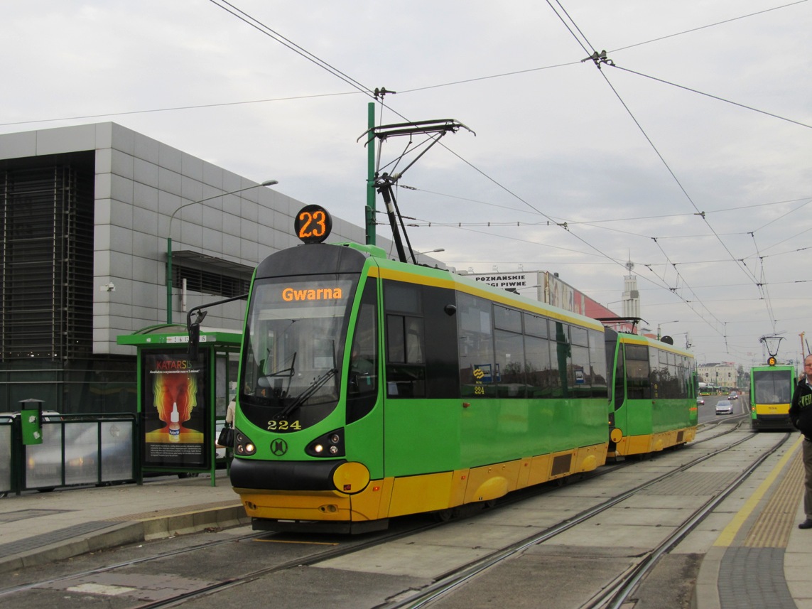 Познань, Konstal 105N-Alfa HF07 № 224