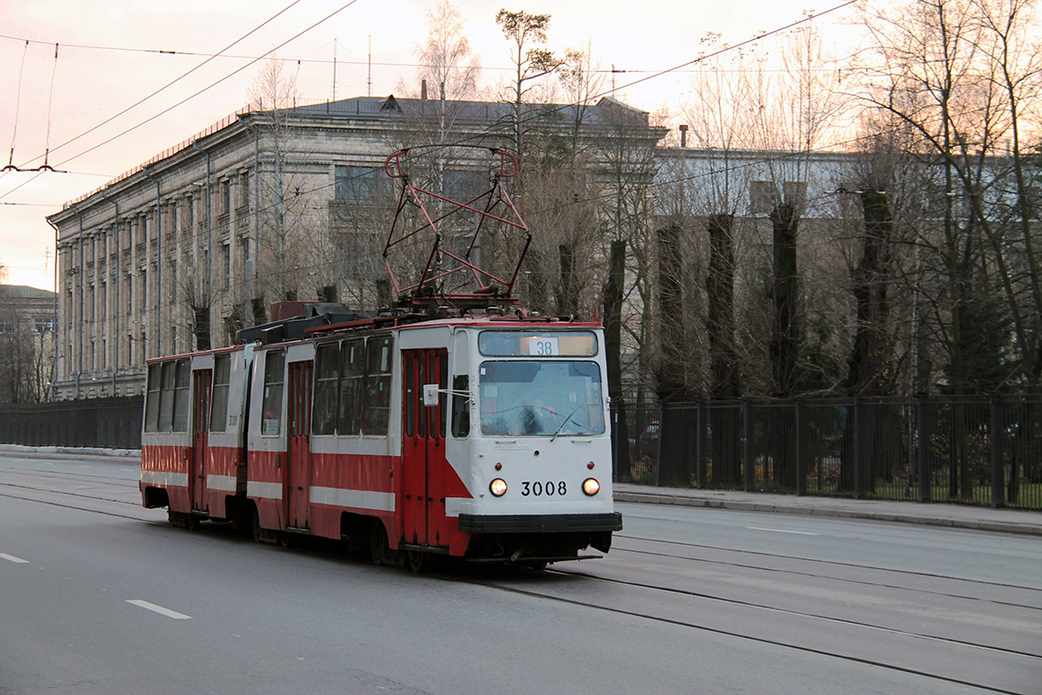 Санкт-Петербург, ЛВС-86К № 3008
