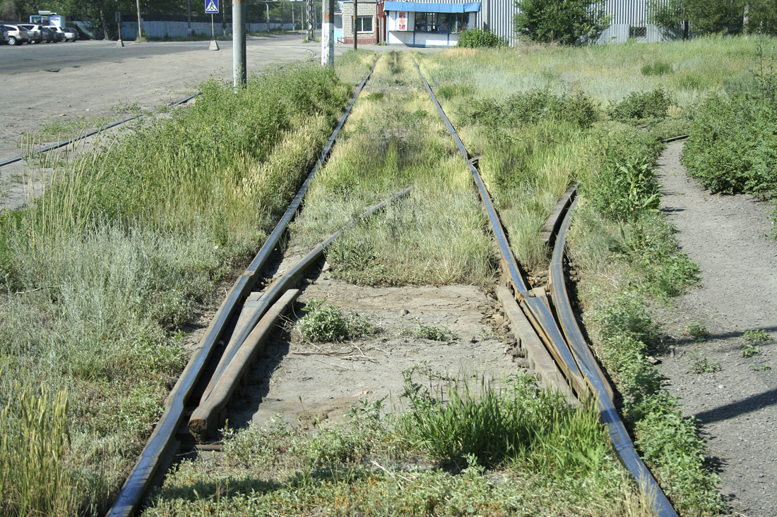 Temirtau — Abandoned lines