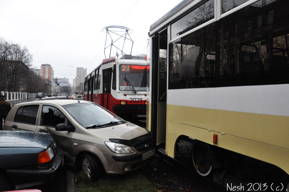 Moscou — Accidents
