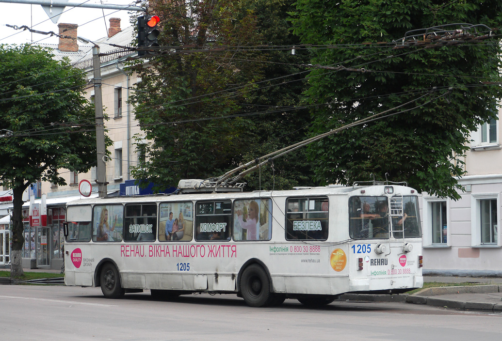 Житомир, ЗиУ-682В № 1205