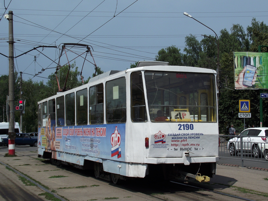 Ульяновск, Tatra T6B5SU № 2190