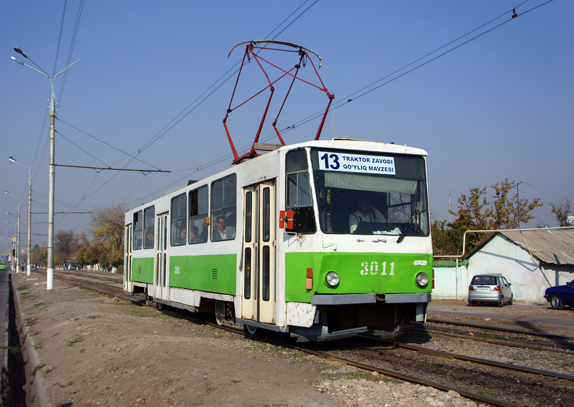 Ташкент, Tatra T6B5SU № 3011 Ташкент, Tatra T6B5SU № 3011