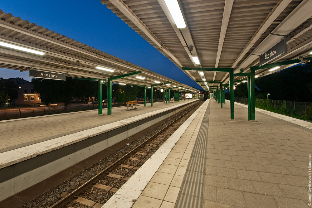 Стокгольм — Tunnelbana — Зелёная линия | Gröna Linjen