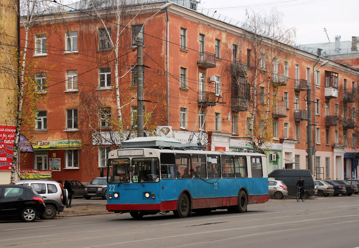Тверь, ВМЗ-170 № 22; Тверь — Троллейбусные линии: Московский район