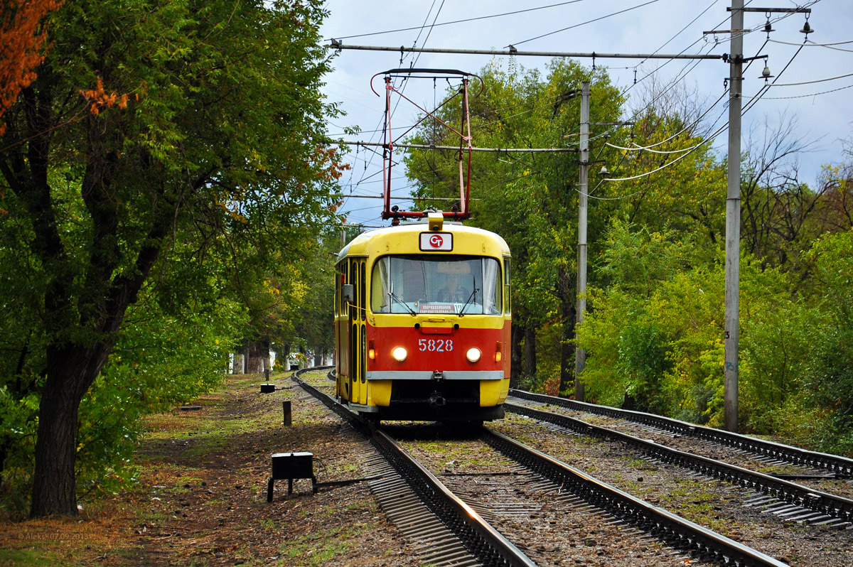 Волгоград, Tatra T3SU № 5828