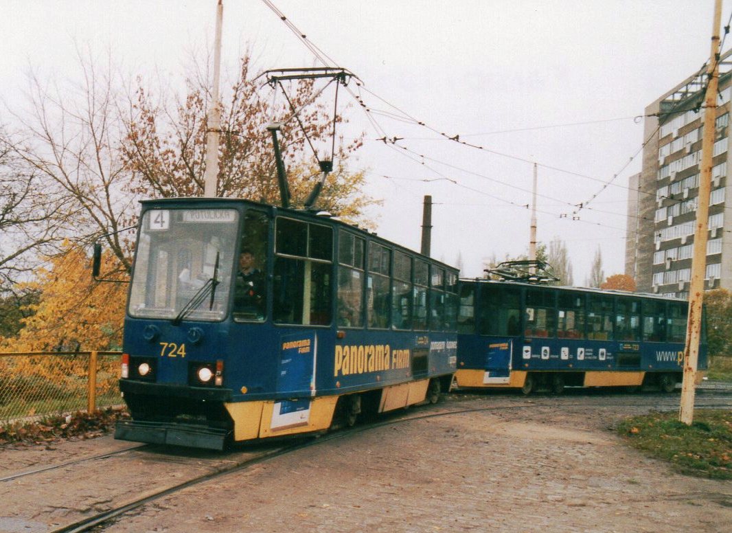Szczecin, Konstal 105Na № 724