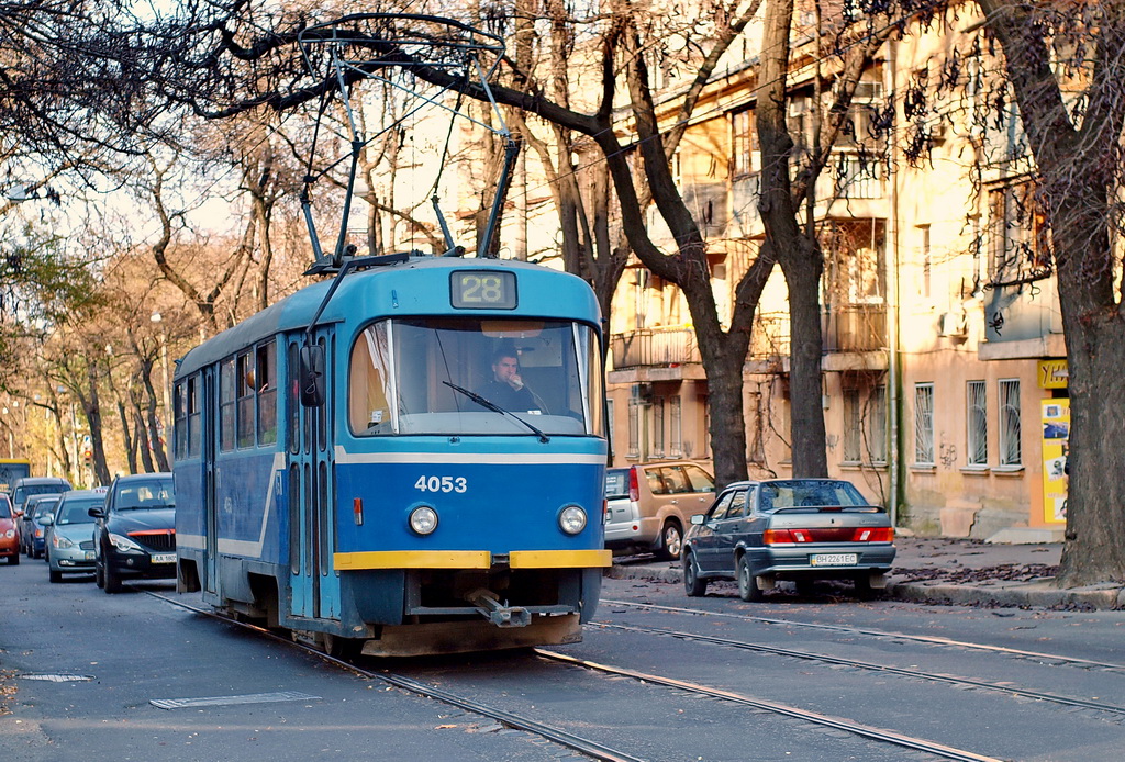 Одесса, Tatra T3R.P № 4053