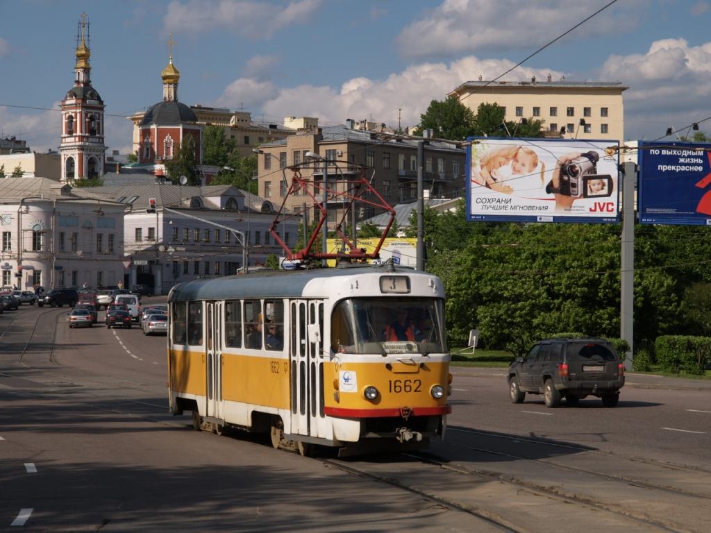 Moskva, Tatra T3SU Br. 1662 Moskva, Tatra T3SU Br. 1662