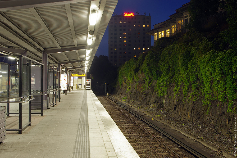 Стокгольм — Tunnelbana — Зелёная линия | Gröna Linjen