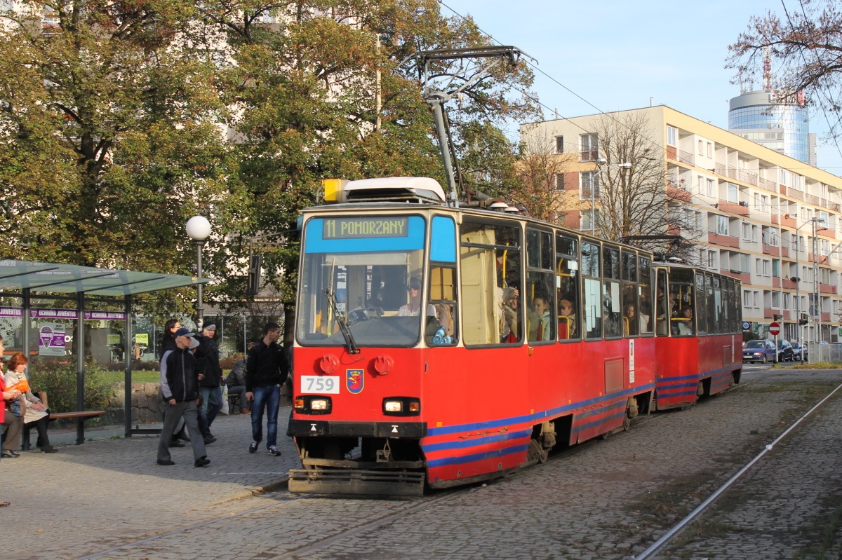 Щецин, Konstal 105Ng/S № 759