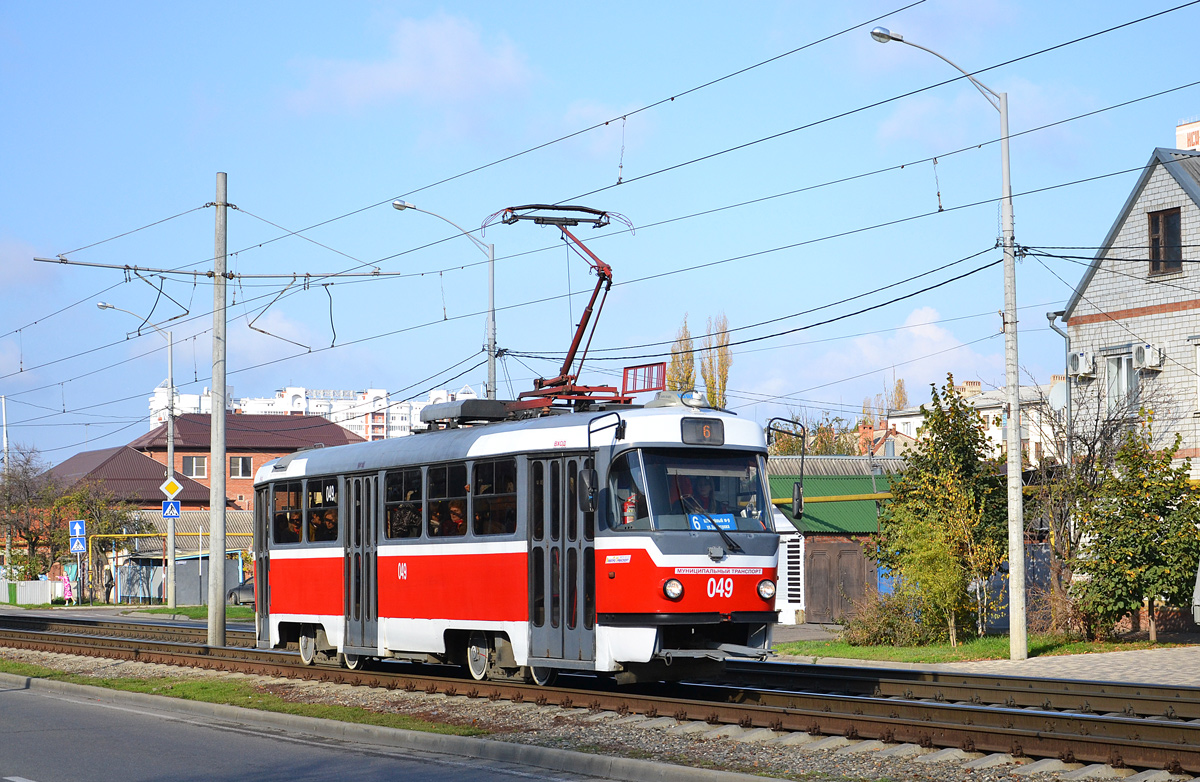 Краснодар, Tatra T3SU КВР ТРЗ № 049