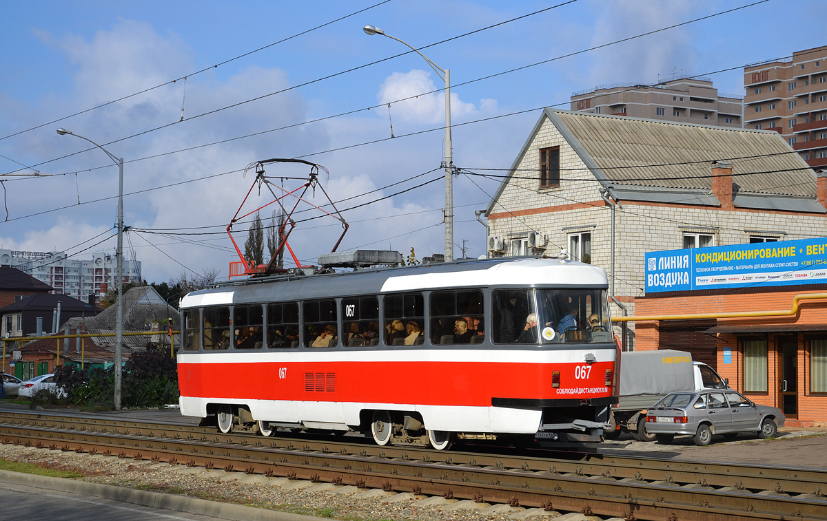 Краснодар, Tatra T3SU КВР ТРЗ № 067