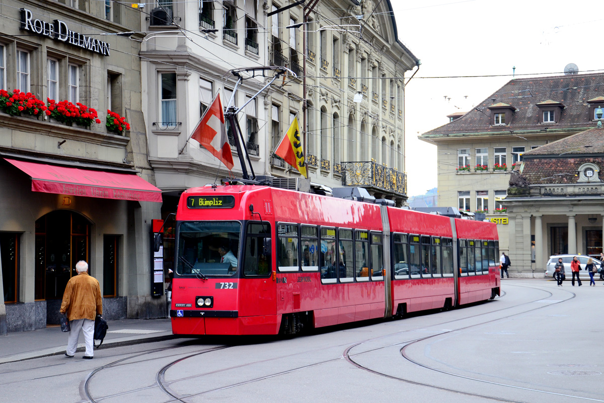 Берн, ACMV/ABB/Duewag Be 4/8 № 732