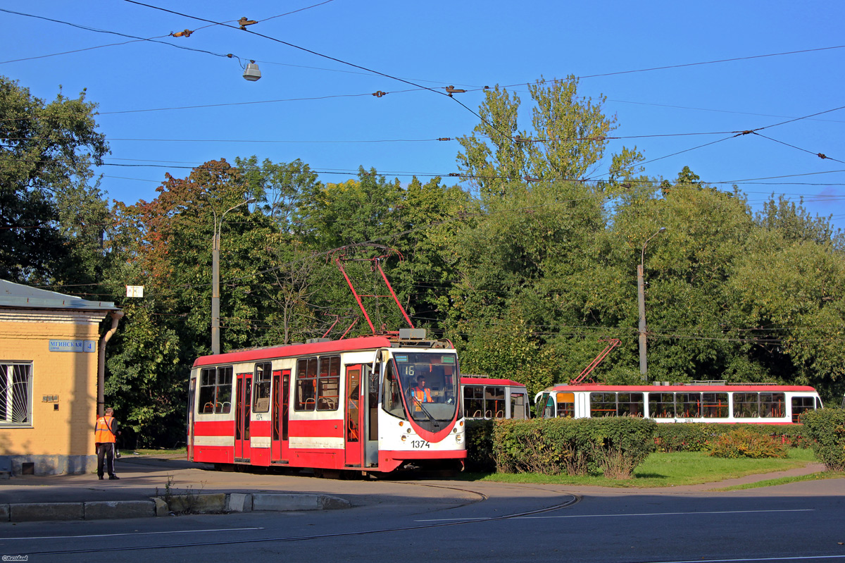 Санкт-Петербург, 71-134А (ЛМ-99АВН) № 1374