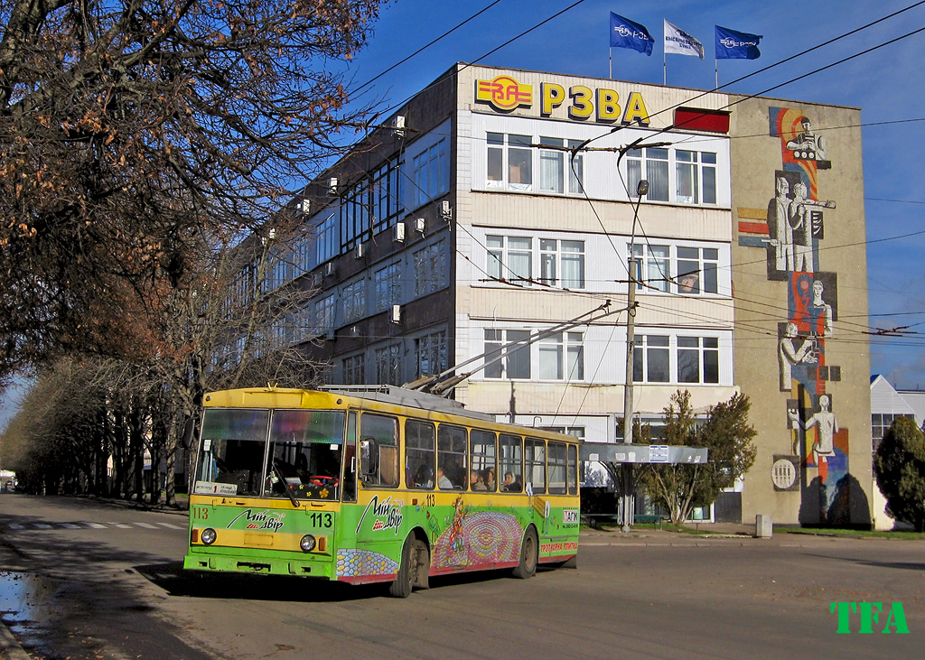 Ровно, Škoda 14Tr89/6 № 113