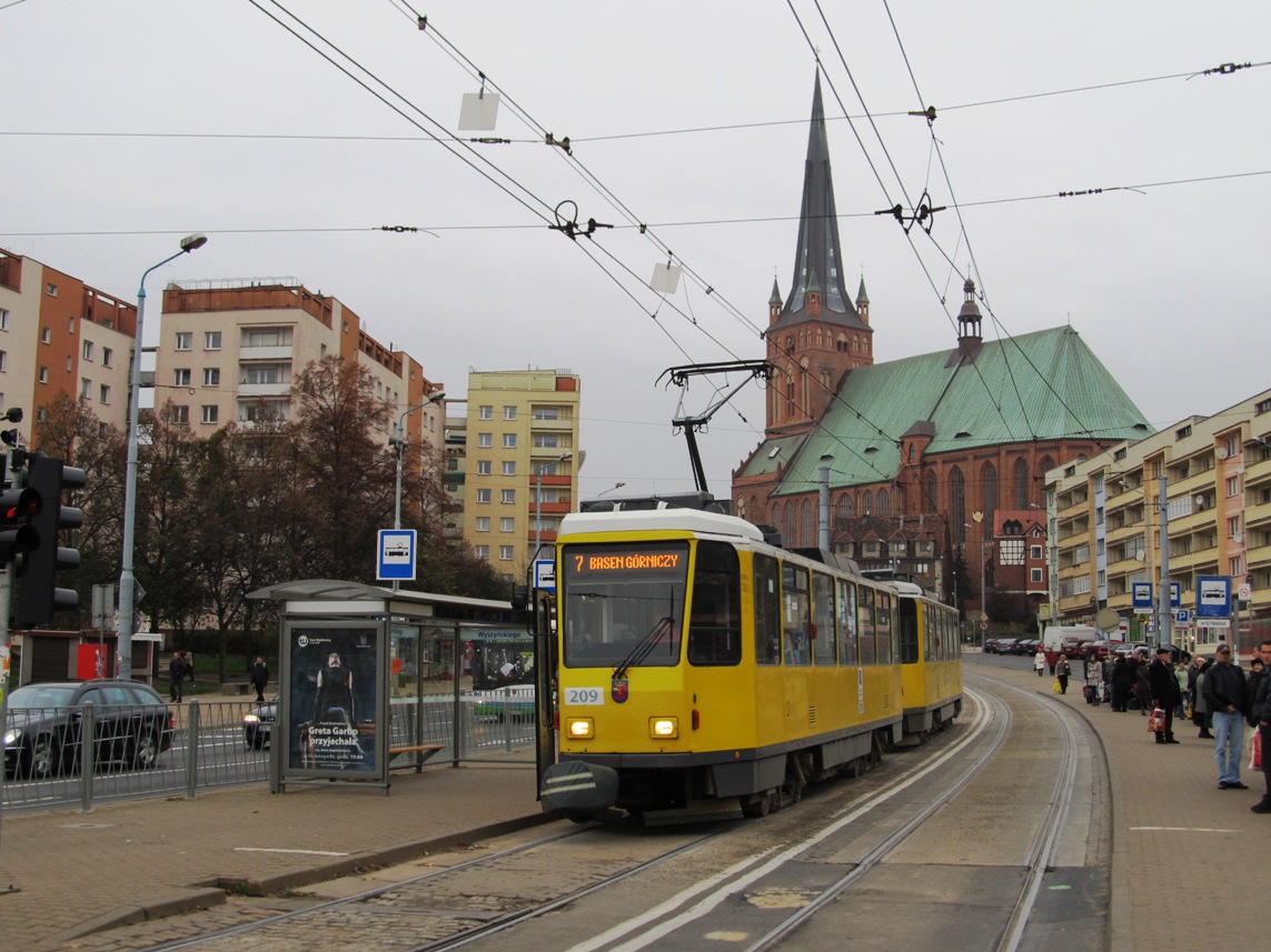 Щецин, Tatra T6A2M № 209