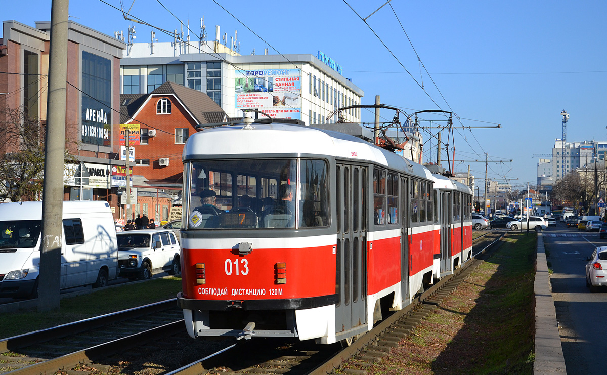 Краснодар, Tatra T3SU КВР ТРЗ № 013; Краснодар, Tatra T3SU КВР ТРЗ № 023