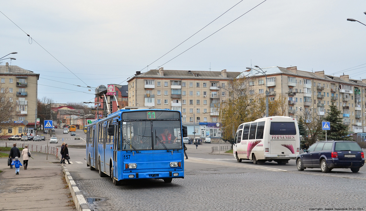 Тернополь, Škoda 15TrM № 157