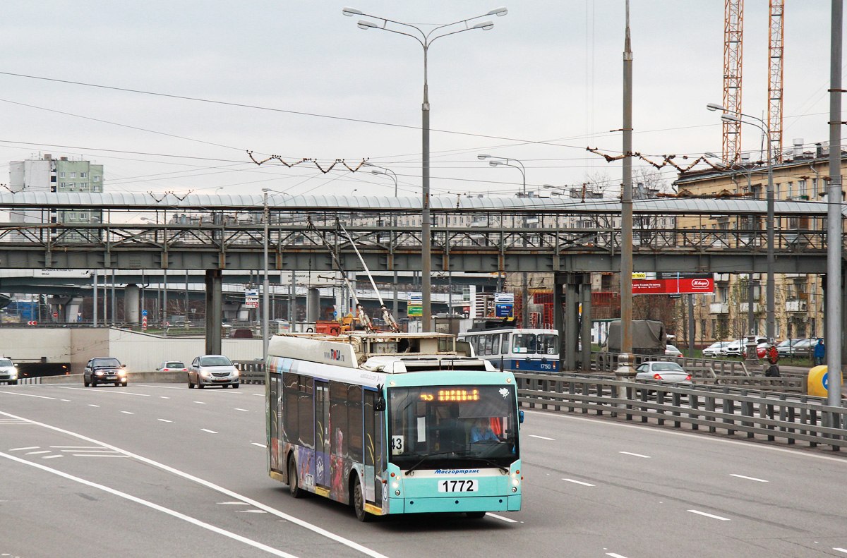 Москва, Тролза-5265.00 «Мегаполис» № 1772