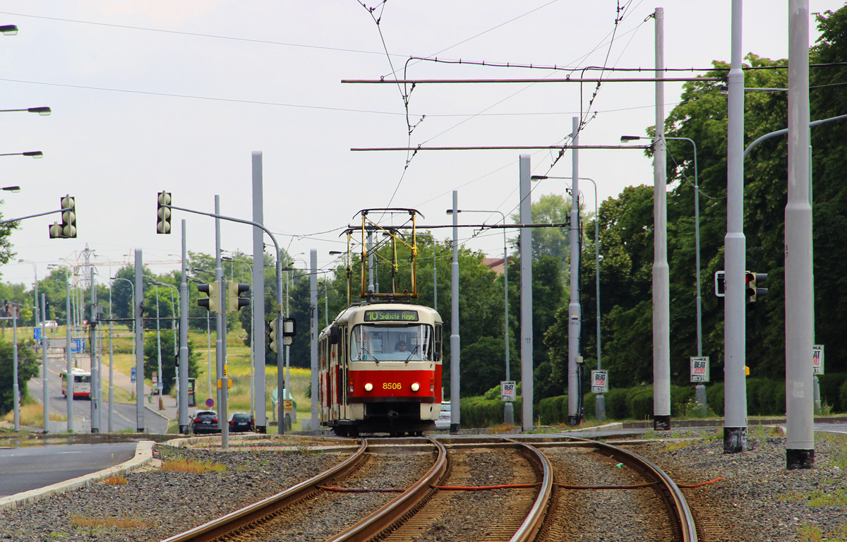 Prague, Tatra T3R.P № 8506