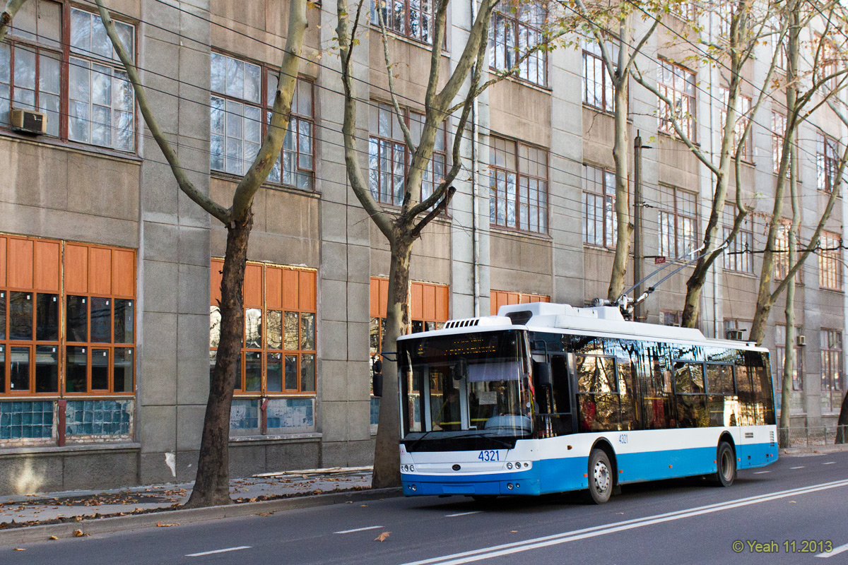 Крымский троллейбус, Богдан Т70110 № 4321