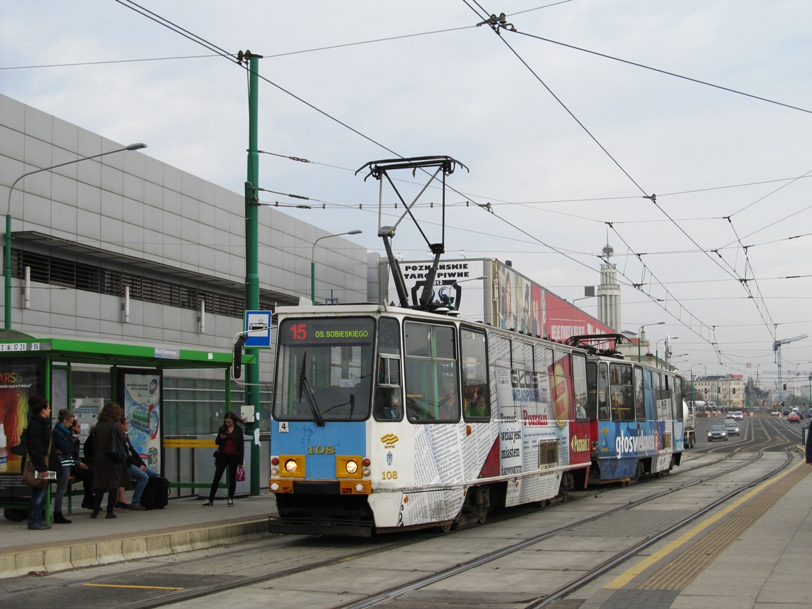 Познань, Konstal 105Na № 108