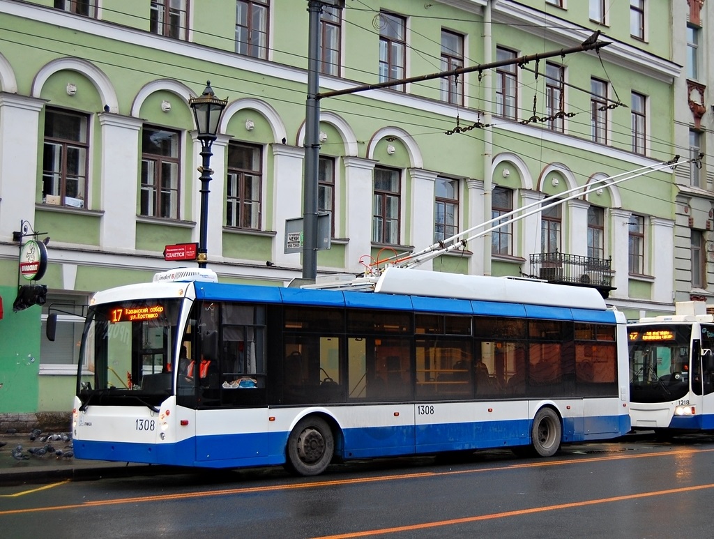Санкт-Петербург, Тролза-5265.00 «Мегаполис» № 1308