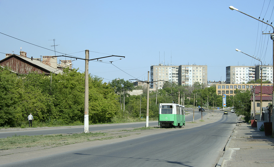 Темиртау, 71-605 (КТМ-5М3) № 15; Темиртау — Демонтированные линии