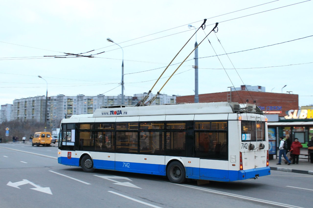 Москва, Тролза-5265.00 «Мегаполис» № 7142