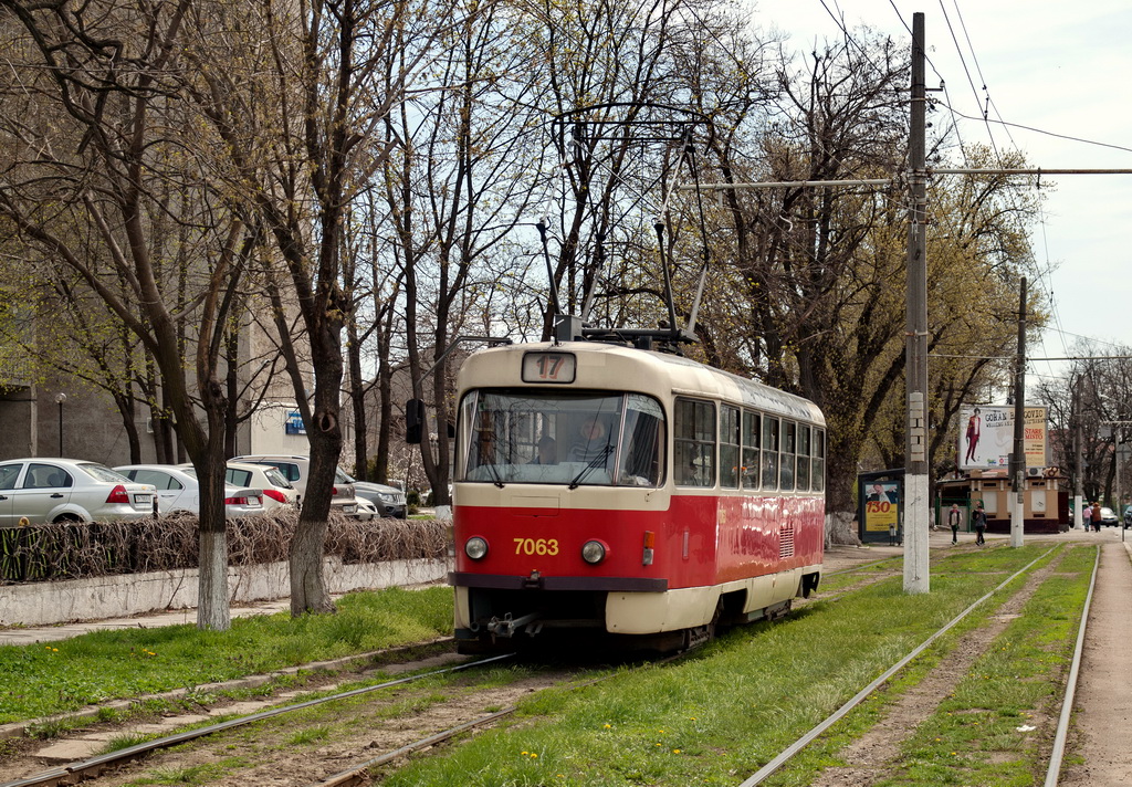 Одесса, Tatra T3SUCS № 7063