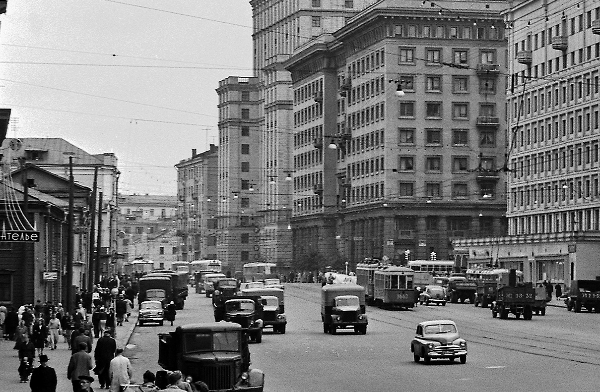 Maskva, S nr. 1443; Maskva — Historical photos — Tramway and Trolleybus (1946-1991)