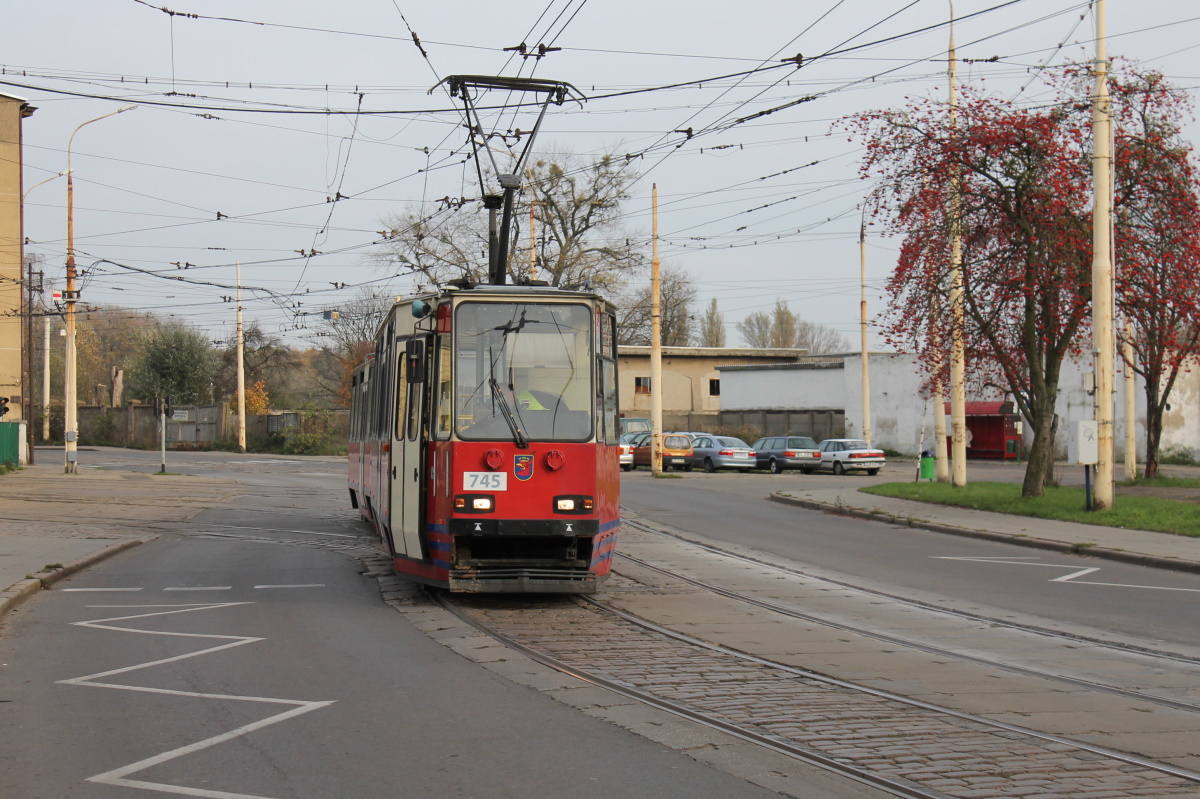 Щецин, Konstal 105Ng/S № 745