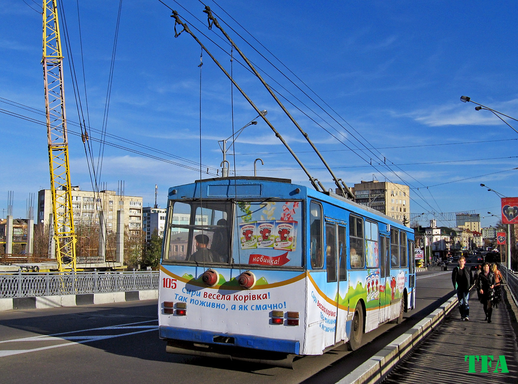 Ровно, Škoda 14Tr89/6 № 105