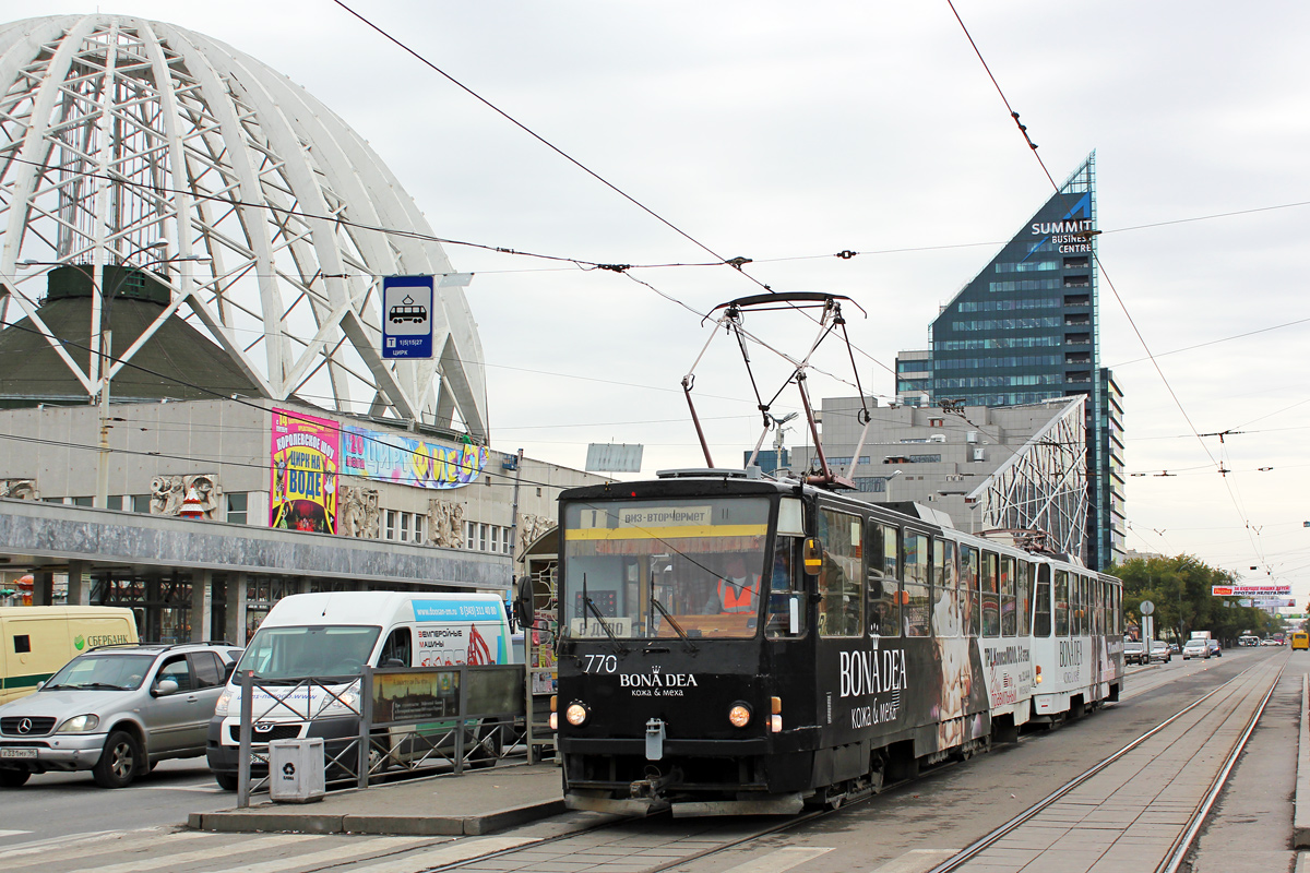 Екатеринбург, Tatra T6B5SU № 770