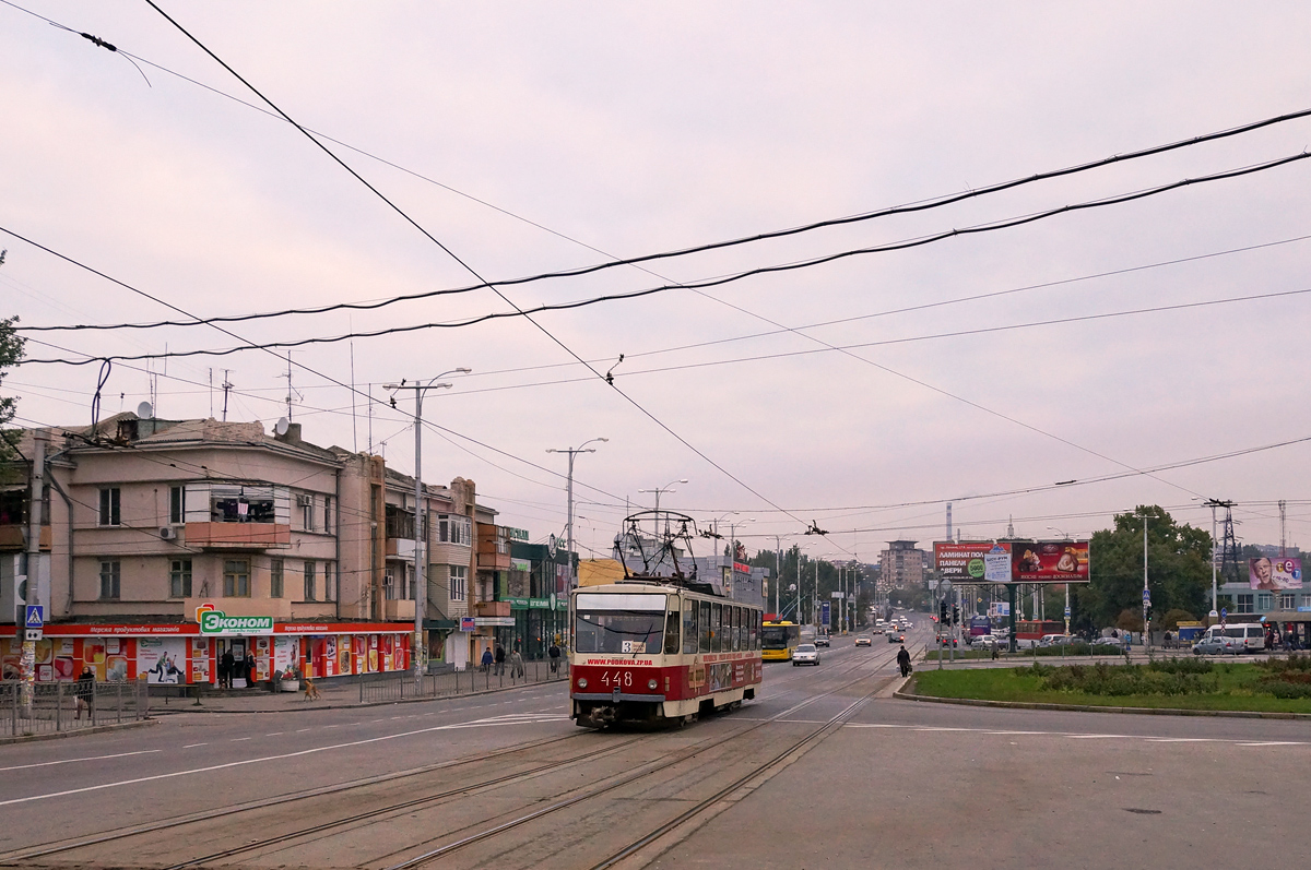 Запорожье, Tatra T6B5SU № 448
