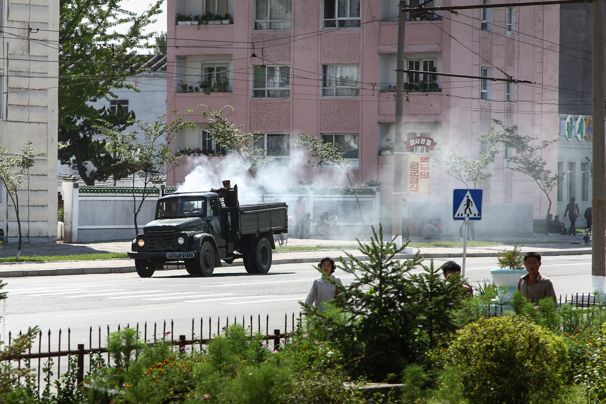 Пхеньян — Троллейбусные линии и инфраструктура