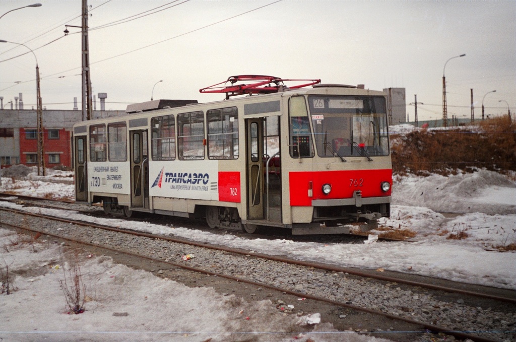 Yekaterinburg, Tatra T6B5SU № 762