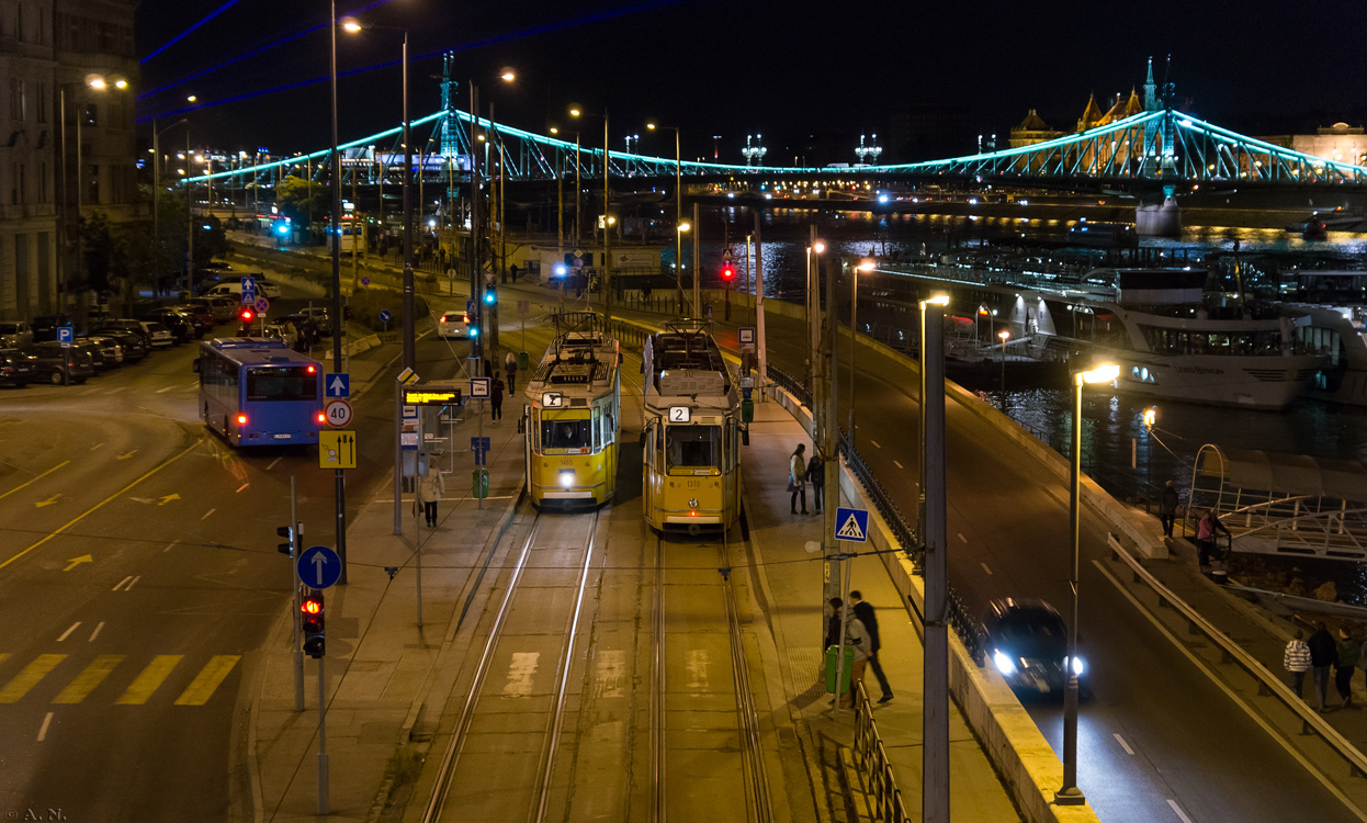 Budapest, Ganz CSMG2 № 1465; Budapest, Ganz-Hunslet KCSV7 № 1370
