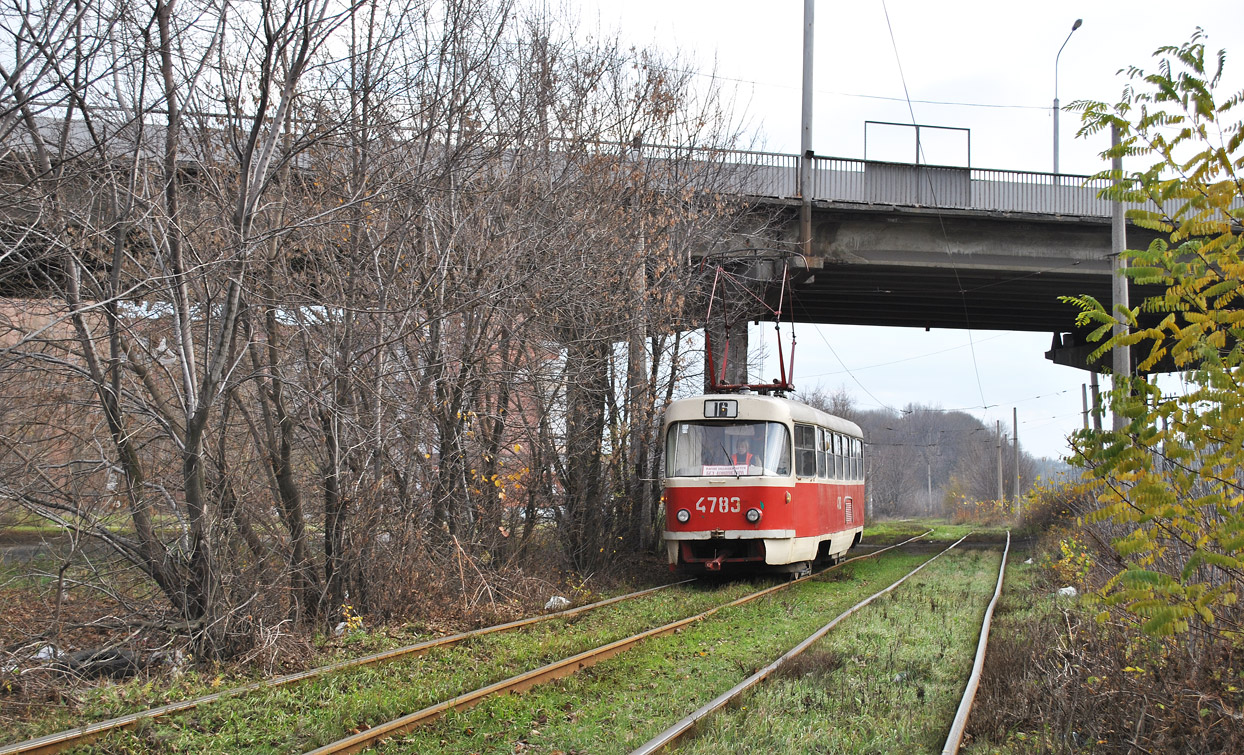 Донецк, Tatra T3SU (двухдверная) № 4783